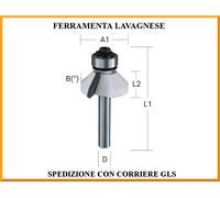 Frese per rifilo a 2 taglienti cuscinetto inferiore per legno originali makita