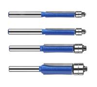 Frese per tagliatrice a filo - 4 pezzi per taglio preciso - fresa a filo per tagliatrice, per la lavorazione del legno laminato compensato porta Surfacing bordo in alluminio