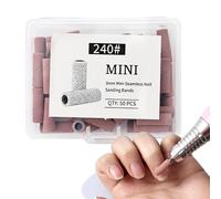 Frese per Trapano per Unghie - Attrezzi Manicure Compatti Da Salone,Bande Levigatrici per Unghie,per Donna Ragazza Sorella Amica Regalo