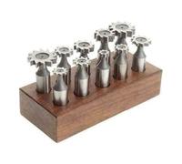 Frese per Woodruff | 10 pezzi | Lavorazione accurata delle parole chiave | The Power Woodruff Cutters | Strumenti di bloccaggio | Realizzato in HSS di grado M2 (senza supporto) - 1