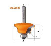 CMT Orange Tools Fresa profilata 740.350.11 7/8/940 HM S=6 D=38,1 R=6,4 con cuscinetto