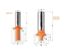 Frese profilate CMT a raggio concavo Cod.865/965.9