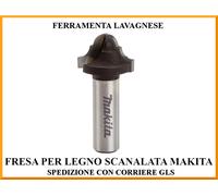 Frese profilate per rifilo e smusso due taglienti per legno originali makita