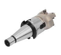 Frese Tipo Perno Tbest, Supporto per Mandrino Portapinza MT2 FMB27 BAP400R-50-22-4T Fresa 1604APMT Inserti per Fresatura (NT30-FMB22+50 dischi coltelli+1604APMT grani)