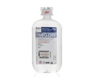 Fresenius Kabi Sodio cloruro 0,9% - Soluzione per infusione per il reintegro dei fluidi, 500 ml
