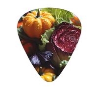 Fresh Cabbage - Plettri resistenti all'usura, sottili, medi, pesanti, 12 pezzi, adatti per chitarra, basso, chitarra elettrica, ukulele,