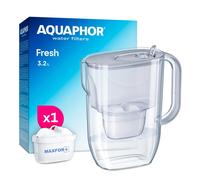 Fresh Caraffa Filtrante per Acqua con 1 Cartucce MAXFOR 200L Grigio