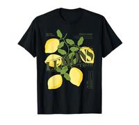 Fresh Citrus Lemon Fruit Amalfi Coast Italy Capri Lemons Maglietta