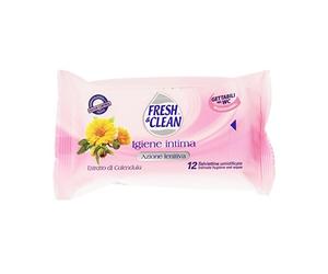 FRESH&CLEAN SALVIETTE INTIME AZIONE LENITIVA PZ.12 ESTRATTO DI CALENDULA