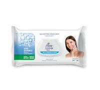 Fresh & Clean - Salviettine Struccanti, Pelli Normali, con Acido Ialuronico, Tessuto 100% Origine Naturale, Senza Alcool e Oli minerali, 48 pezzi
