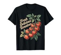 Fresh Delicious Tomatoes Vintage Garden Harvest Art Maglietta