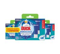 FRESH DISCS DISCHI GEL IGIENIZZANTI WC COLORE BLU AD OGNI RISCIACQUO PROFUMO FRE