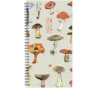 Fresh Floral Academic July 2024 - June 2025 3.5 X 6.5 Softcover Weekly Spiral Planner