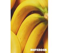 Fresh Fruit Notebook - Bananas | Aesthetic A4 Lined Journal for Writing, Notes & Daily Inspiration: Glossy Banana Print Cover | 120 Ruled Pages | ... - Bright, Fun & Creative Everyday Notebook