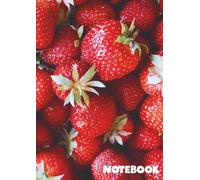 Fresh Fruit Strawberry Notebook - Aesthetic A4 Lined Journal with 120 Pages for Writing and Creative Notes: Juicy Red Cover Design | Minimalist ... Notebook from the Fresh Fruit Collection