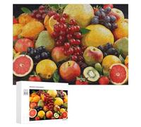 Fresh FruitsJigsaw Puzzle in legno 300 PCS Immagine personalizzata Puzzle Decorazione Famiglia Puzzle per Adulti Puzzle impegnativo Famiglia Matrimonio Laurea Regalo