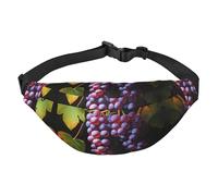 Fresh Grapes - Marsupio a tracolla grande, alla moda, da viaggio, casual, per ragazzi, adatto per sport, corsa, ciclismo, viaggi, pesca