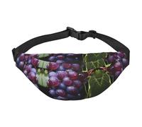 Fresh Grapes - Marsupio grande da viaggio, adatto per sport, corsa, ciclismo, viaggi, pesca