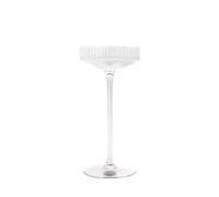 FRESH LE TRIBUTE GIN Bicchieri Martini, confezione da 4 pezzi, 200 ml, perfetti per martini, cocktail e bevande miste