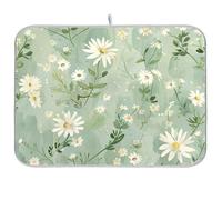 Fresh Little Daisy Pastoral Style Kitchen Mat scolapiatti opaco grande tappetino scolapiatti 18 x 24