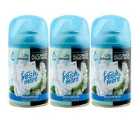Fresh&more Automatico Spray Ricarica Ammorbidente 3 X 250ml per Air Wick Compat