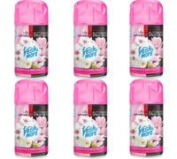 6x fresh & more Deodorante per Ambienti Ricarica Magnolie&kirschblüte 250ml