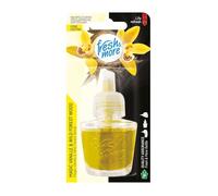 Fresh & More Flacone di ricarica per tappi profumati, confezione da 12 pezzi, Magic Vanille & Wild Forest Wood, 19 ml
