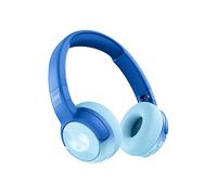 Fresh 'n Rebel Code Junior, Cuffie Bluetooth Senza Fili per Bambini, suono sicuro (<85dB), Adesivo inclusi, Collegare due cuffie, Effetti LED. 48 ore di riproduzione (Wavy Water)