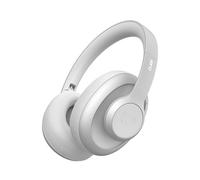 Fresh 'n Rebel Clam Ace, Cuffie Bluetooth Over Ear con cancellazione attiva del rumore ibrida, 60 ore di riproduzione, Senza fili, Microfono ENC, ricarica rapida, controllo a pulsante (Ice Grey)
