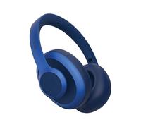 Fresh 'n Rebel Clam Blaze Cuffie Bluetooth Over Ear con 80 ore di Riproduzione, con Microfono ENC, Cancellazione del Rumore del vento, Senza fili, Ricarica rapida, Controllo a pulsante (Blu)