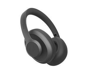 Fresh 'n Rebel Clam Blaze Cuffie Bluetooth Over Ear con 80 ore di riproduzione, con microfono ENC, cancellazione del rumore del vento, Senza fili, ricarica rapida, controllo a pulsante (Storm Grey)