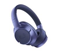Fresh 'n Rebel Clam Fuse 2 Cuffie Bluetooth Wireless con Noise Cancelling, Microfoni, 80h di Autonomia, Meno Rumore, Chiamate Nitide, Personalizza via App, Ascolto anche con Cavo USB-C (True Blue)