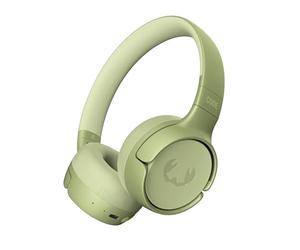 Fresh 'n Rebel Code Fuse, cuffie Bluetooth on-Ear, senza fili, 30 ore di riproduzione con microfono e assistente vocale, controllo volume e tasti riproduzione/pausa, pieghevole (Wild Green)