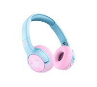 Fresh 'n Rebel Code Junior, Cuffie Bluetooth Senza Fili per Bambini, suono sicuro (<85dB), Adesivo inclusi, Collegare due cuffie, Effetti LED. 48 ore di riproduzione (Cool Candy)