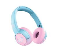 Fresh ´N Rebel Code Junior, Cuffie Bluetooth Senza Fili per Bambini, suono sicuro (<85dB), Adesivo inclusi, Collegare due cuffie, Effetti LED. 48 ore di riproduzione (Cool Candy)