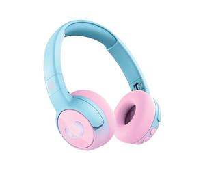 Fresh 'n Rebel Code Junior, Cuffie Bluetooth Senza Fili per Bambini, suono sicuro (<85dB), Adesivo inclusi, Collegare due cuffie, Effetti LED. 48 ore di riproduzione (Cool Candy)