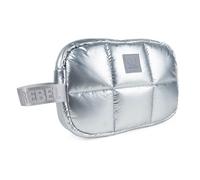Fresh ’n Rebel Coze Maxi - Pochette Tech Imbottita - Organizer per Cavi e Accessori - Pochette da Viaggio per Caricabatterie, Auricolari & Powerbank - Con Scomparti - Finitura Premium (Liquid Silver)