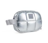 Fresh 'n Rebel Coze Mini - Pochette Tech Imbottita - Organizer per Cavi e Accessori - Pochette da Viaggio per Caricabatterie, Auricolari & Powerbank - Con Scomparti - Finitura Premium (Liquid Silver)