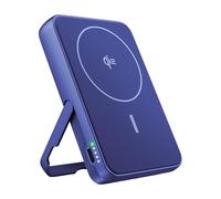 Fresh 'n Rebel Power Bank Magnetico Wireless 10000mAh - Compatibile con MagSafe - Qi2 - Ricarica Rapida 15W - Caricatore Portatile per iPhone 17/16/15/14/13/12 & Dispositivi Android Qi (True Blue)