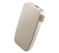 Fresh 'n Rebel Powerbank - USB-C in & out - Ricarica rapida (Fast Charge 20W) - 6 funzioni di sicurezza - Batteria esterna portatile per iPhone e Android (Silky Sand, 12000 mAh)