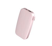Fresh 'n Rebel Powerbank - USB-C in & out - Ricarica rapida (Fast Charge 20W) - 6 funzioni di sicurezza - Batteria esterna portatile per iPhone e Android (Smokey Pink, 12000 mAh)
