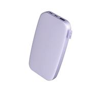 Fresh 'n Rebel Powerbank - USB-C in & out - Ricarica rapida (Fast Charge 20W) - 6 funzioni di sicurezza - Batteria esterna portatile per iPhone e Android (Dreamy Lilac, 18000 mAh)