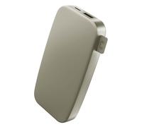 Fresh 'n Rebel Powerbank - USB-C in & out - Ricarica rapida (Fast Charge 20W) - 6 funzioni di sicurezza - Batteria esterna portatile per iPhone e Android (Dried Green, 12000 mAh)