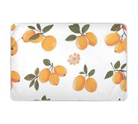 Fresh Nespolo frutta extra large riutilizzabile pannolini tappetini impermeabili lavabili vasino training materasso delicato sulla pelle per neonati ragazzi ragazze 132,1 cm L x 86,4 cm W
