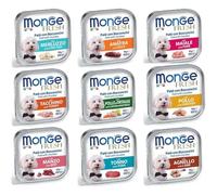 Fresh paté Monge cibo per cani in scatola - 32 vaschette da 100 grammi