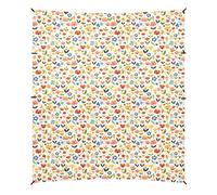 Fresh Safari Flowers Beach Cabana Tenda UPF50 leggera con tasche per sabbia per cortile, prato, parco