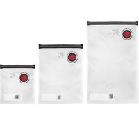 Fresh & Save Set di sacchetti sottovuoto sacchetti salvafreschezza con chiusura