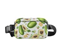 Fresh Serviceberry - Marsupio a tracolla per donne, uomini, adolescenti, mini borsa a tracolla per passaporto per ciclismo, Frutto di papaia dolce, 1 size