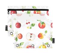 Fresh Serviceberry Raccoglitore ad anelli per frutta, tascabile, perforatore a 3 fori, per buste raccoglitori a 3 fori, impermeabile, per forniture scolastiche