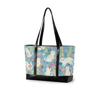 Fresh Spring Colorful Cats moderno laptop totes con cerniera grande tote per infermiera lavoro con pannolino bolso para laptop